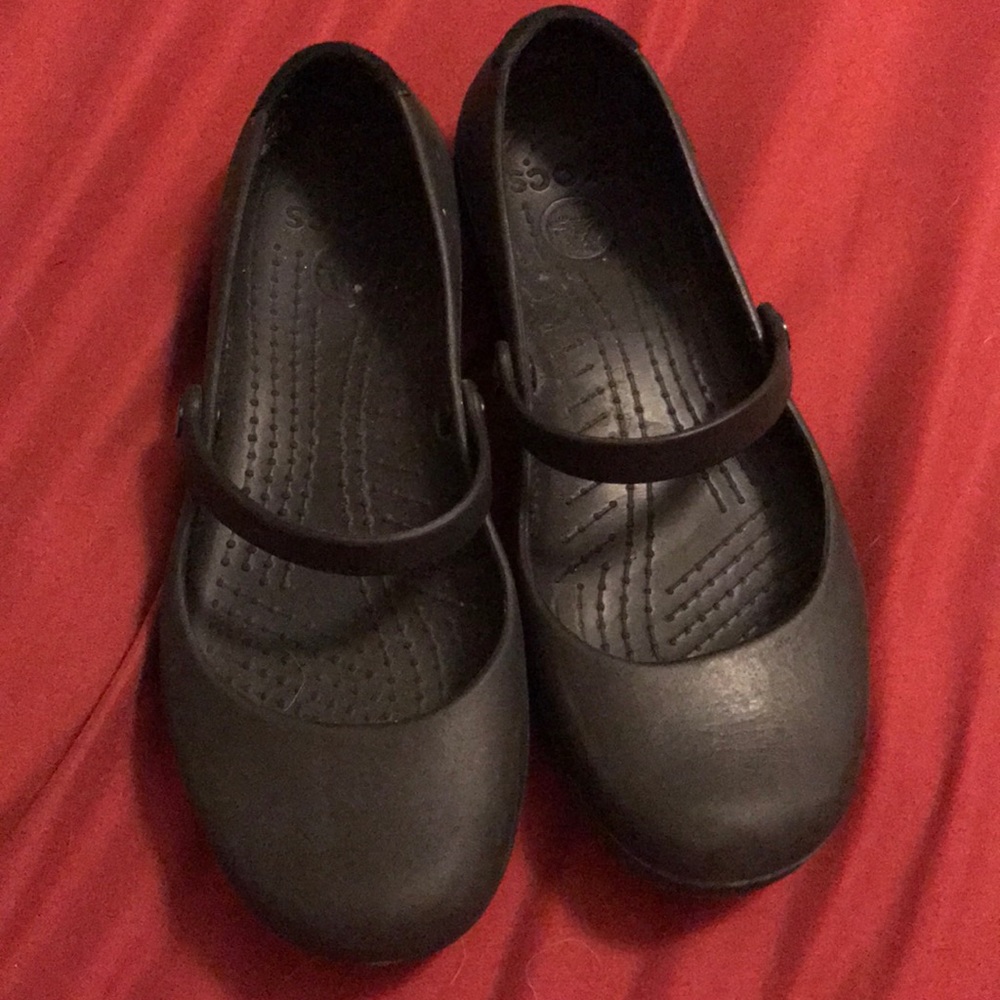 Mary Jane style crocs